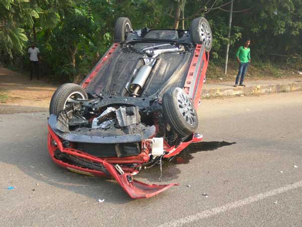 വാക്ക് പാലിച്ച് മാരുതി; ഇടിയിലും കരുത്ത് കാട്ടി ബലെനോ ആര്‍എസ്