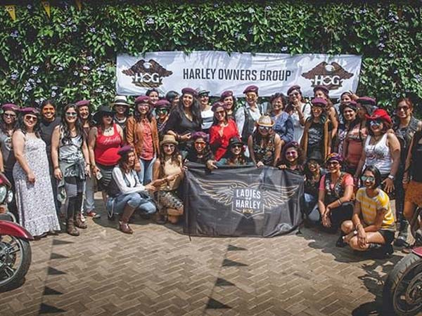 ഹാര്‍ലിയുടെ 'പെണ്‍പട' ഒരുങ്ങി; കര്‍ണാടക ലക്ഷ്യമാക്കി ആദ്യ റൈഡ്