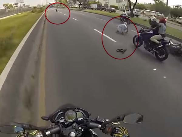 കൈവിട്ട സ്റ്റണ്ടിംഗും 'ബുദ്ധിമാനായ' റൈഡറും; വീഡിയോ വൈറല്‍