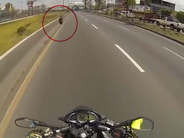 കൈവിട്ട സ്റ്റണ്ടിംഗും 'ബുദ്ധിമാനായ' റൈഡറും; വീഡിയോ വൈറല്‍