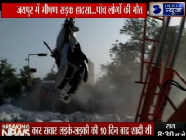 ട്രക്കിനടിയില്‍ അകപെട്ട മാരുതി സ്വിഫ്റ്റ്; അതിദാരുണം കാറിന്റെ ഈ ചിത്രങ്ങള്‍