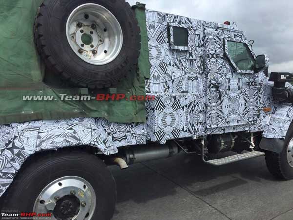 പ്രതിരോധ നിരയിലേക്ക് ടാറ്റയുടെ പുതിയ വാഹനം? ചിത്രങ്ങള്‍ ചോര്‍ന്നു