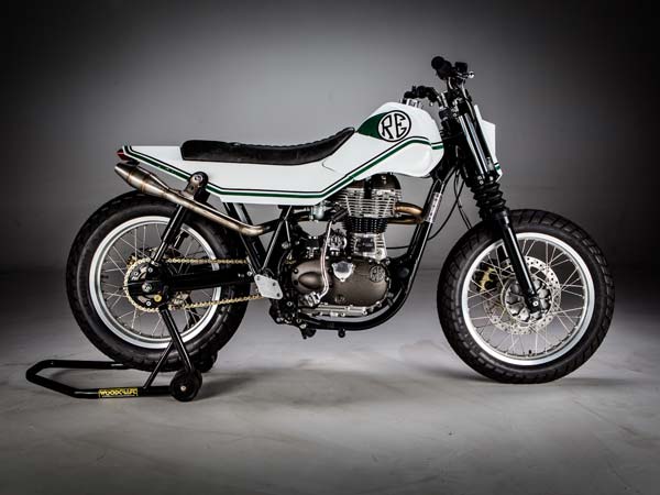 റോയല്‍ എന്‍ഫീല്‍ഡിനെ ഫ്‌ളാറ്റ് ട്രാക്കറാക്കിയാല്‍ എന്താകും അവസ്ഥ?