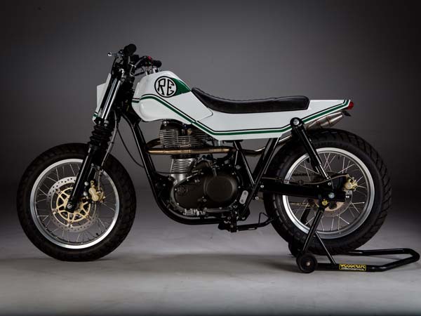 റോയല്‍ എന്‍ഫീല്‍ഡിനെ ഫ്‌ളാറ്റ് ട്രാക്കറാക്കിയാല്‍ എന്താകും അവസ്ഥ?