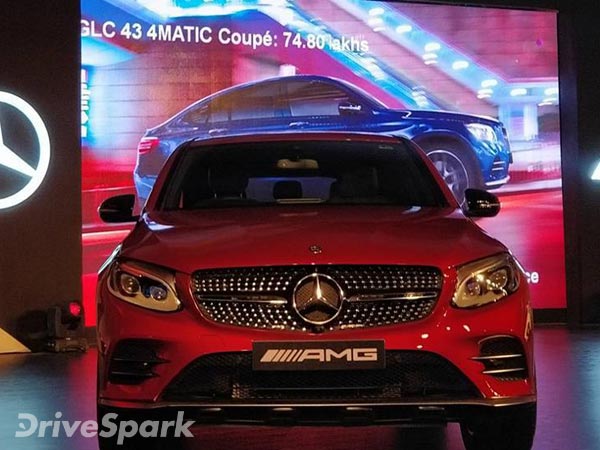 2017 മെര്‍സിസീസ് ബെന്‍സ് ജിഎല്‍സി 43 എഎംജി ഇന്ത്യയില്‍; വില 74.80 ലക്ഷം രൂപ