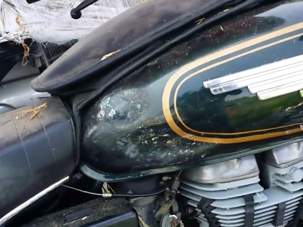 മണാലിയിലേക്ക് കയറ്റി അയച്ച റോയല്‍ എന്‍ഫീല്‍ഡുകളുടെ അവസ്ഥ; വീഡിയോ