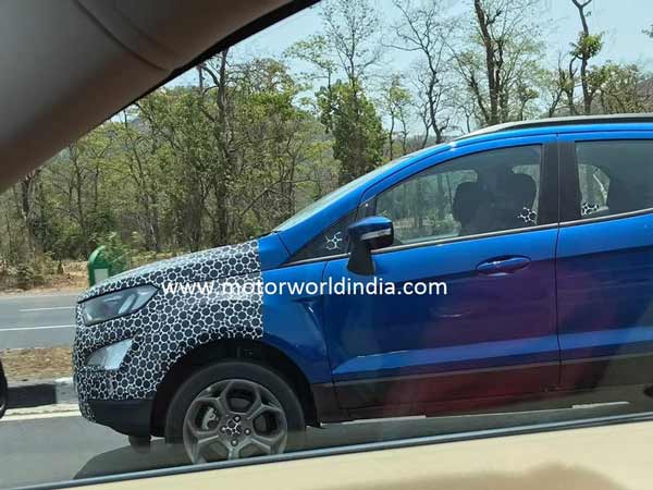 ടാറ്റയ്ക്ക് മുമ്പെ ഫോര്‍ഡ് എത്തുമോ? 2017 ഇക്കോസ്‌പോര്‍ട് ഫെയ്‌സ്‌ലിഫ്റ്റിന്റെ ചിത്രങ്ങള്‍ ചോര്‍ന്നു