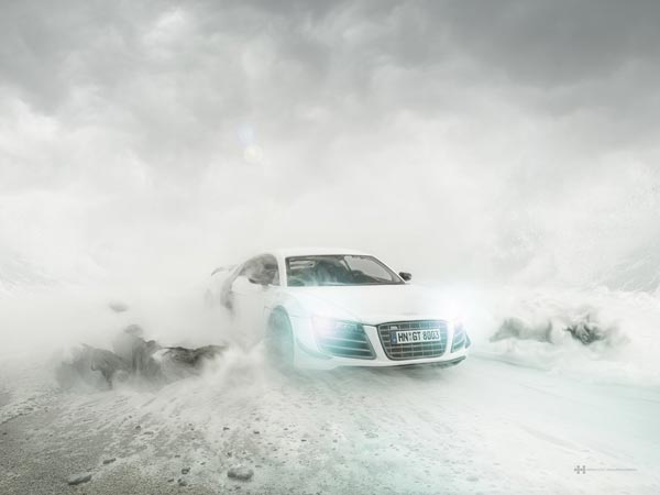 ഔഡി R8 ന്റെ ഫോട്ടോഷൂട്ട് നടന്നത് കാര്‍ ഇല്ലാതെ!; ഇത് അമ്പരിപ്പിക്കുന്ന കാര്‍ ഫോട്ടോഗ്രഫി