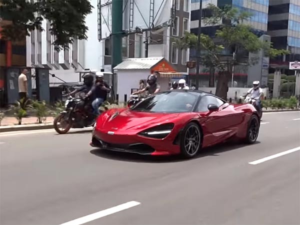 ഇന്ത്യയുടെ ആദ്യ മക്‌ലാരനെ കണ്ട് 'ഹാലിളകിയ' ബംഗളൂരു