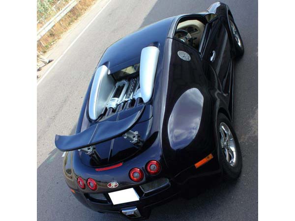 ഇത് അപാര മേക്ക്ഓവര്‍; ബുഗാറ്റി വെയ്‌റോണായി മാറിയ മാരുതി എസ്റ്റീം