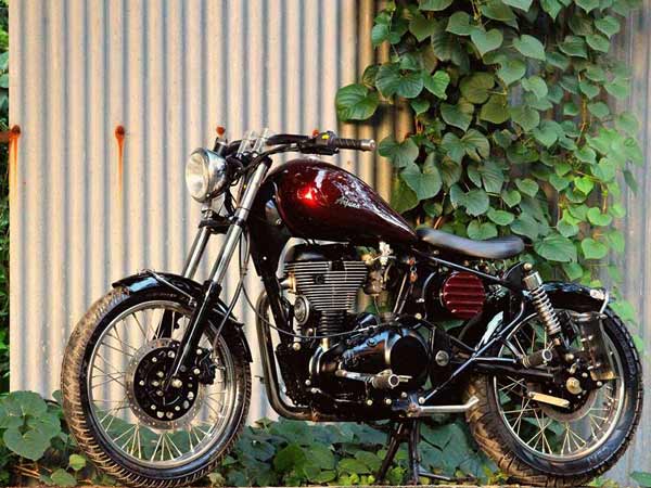 മെലിഞ്ഞ റോയല്‍ എന്‍ഫീല്‍ഡിനെ കണ്ടിട്ടുണ്ടോ?; ഇത് ജെഡായി കസ്റ്റംസിന്റെ അര്‍ജുന