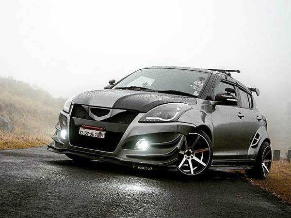 പല കസ്റ്റം സ്വിഫ്റ്റുകളെ കണ്ടിട്ടുണ്ടെങ്കിലും കൊച്ചിയില്‍ നിന്നുള്ള ഈ 'പനിഷര്‍' ഒന്ന് വേറെ തന്നെയാണ്