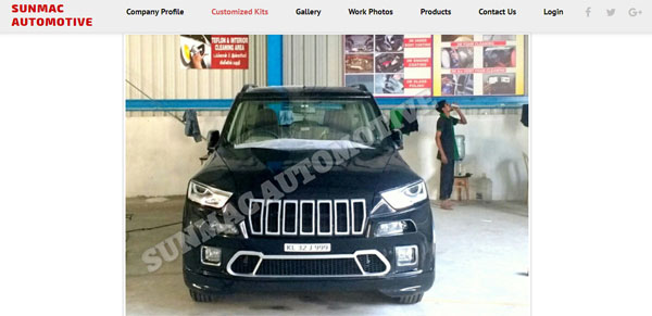 1.5 ലക്ഷം രൂപയ്ക്ക് ജീപ് ഗ്രാന്‍ഡ് ചെറോക്കിയായി മാറിയ മഹീന്ദ്ര TUV300