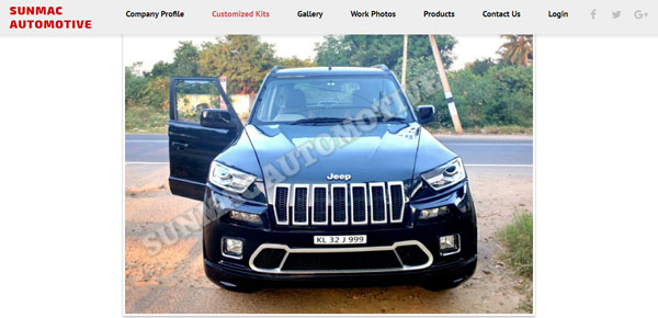 1.5 ലക്ഷം രൂപയ്ക്ക് ജീപ് ഗ്രാന്‍ഡ് ചെറോക്കിയായി മാറിയ മഹീന്ദ്ര TUV300