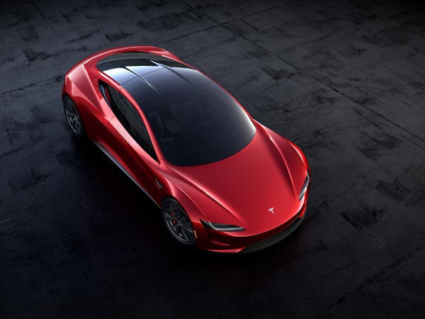 ബുഗാട്ടി ഒക്കെ പഴങ്കഥ; കാര്‍ ലോകത്തെ വിസ്മയിപ്പിച്ച് ടെസ്‌ല റോഡ്‌സ്റ്റര്‍!