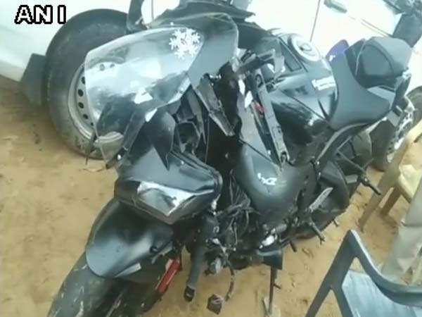 അപകടത്തിൽ ഹെല്‍മറ്റ് അഴിക്കാന്‍ സാധിച്ചില്ല; തലച്ചോറില്‍ രക്തസ്രാവമുണ്ടായി നിഞ്ച റൈഡര്‍ മരിച്ചു