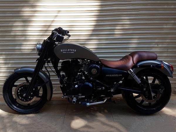 റോയല്‍ എന്‍ഫീല്‍ഡ് കൊണ്ടൊരു ഇന്ത്യന്‍ സ്‌കൗട്ട്; ഇത് വേറിട്ടൊരു ബുള്ളറ്റ് കരവിരുത്