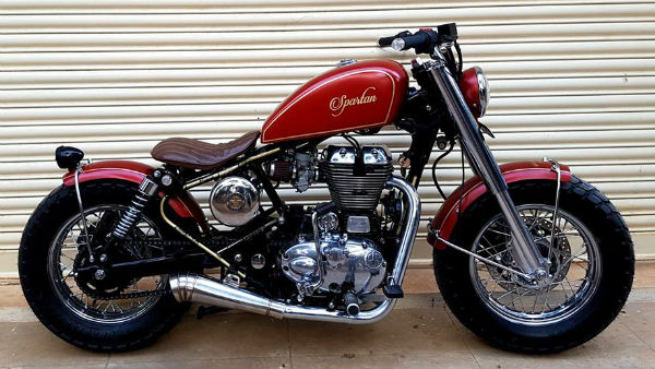 പഴയ പേര് തണ്ടര്‍ബേര്‍ഡ് 350, പുതിയ പേര് സ്പാര്‍ടന്‍; കണ്ടാല്‍ പറയില്ല റോയല്‍ എന്‍ഫീല്‍ഡ് ആണെന്ന്!