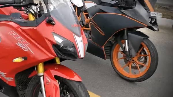 കെടിഎം RC 390 യ്ക്ക് മുന്നില്‍ പിടിച്ചു നില്‍ക്കാന്‍ ടിവിഎസ് അപാച്ചെ RR 310 ന് സാധിക്കുമോ?