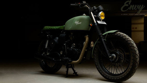 ബുള്ളറ്റ് സ്‌ക്രാമ്പ്‌ളറായാല്‍? — ഐമോര്‍ എന്‍വിയില്‍ അതിശയിച്ച് ബൈക്ക് പ്രേമികള്‍