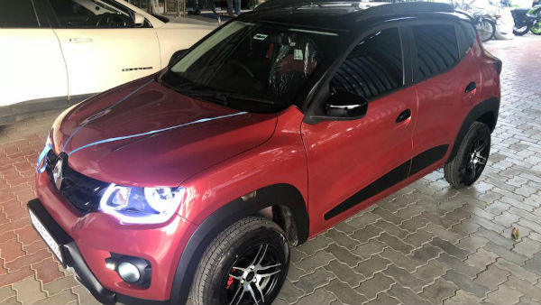 ഡസ്റ്ററാകാന്‍ ശ്രമിച്ച് ഒരു ക്വിഡ്!