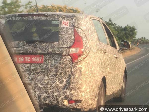 പരീക്ഷണയോട്ടം തുടരുന്നു; പുതിയ മഹീന്ദ്ര എംപിവി ഇന്നോവയ്ക്ക് ഭീഷണിയോ?