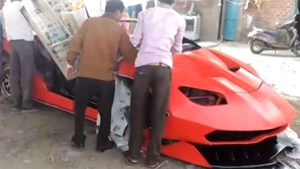 ഹോണ്ട സിറ്റി ലംബോര്‍ഗിനി ആയപ്പോള്‍ ചെലവായത് ഏഴര ലക്ഷം രൂപ!