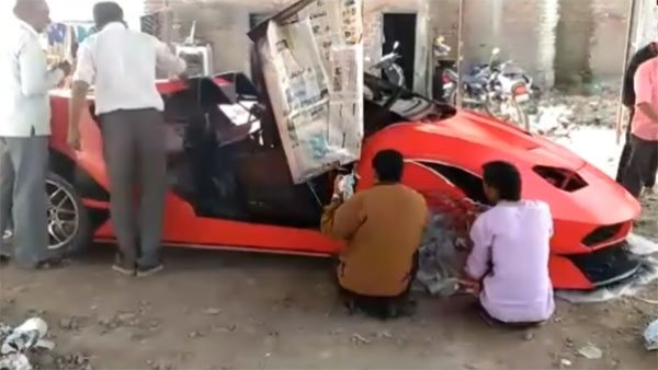 ഹോണ്ട സിറ്റി ലംബോര്‍ഗിനി ആയപ്പോള്‍ ചെലവായത് ഏഴര ലക്ഷം രൂപ!