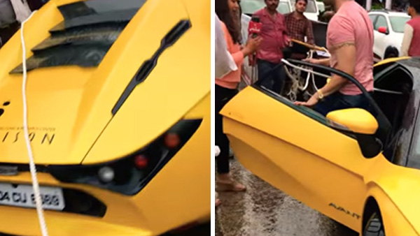 മാലിന്യം നീക്കാന്‍ നാല്‍പതു ലക്ഷം രൂപയുടെ സ്‌പോര്‍ട്‌സ് കാര്‍, സംഭവം ഭോപാലില്‍