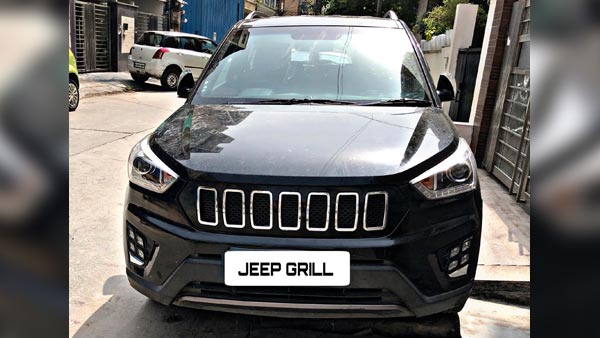 ജീപ് കോമ്പസിനെ അനുകരിച്ച് ഒരു ഹ്യുണ്ടായി ക്രെറ്റ — എങ്ങനെയുണ്ട് രൂപമാറ്റം?