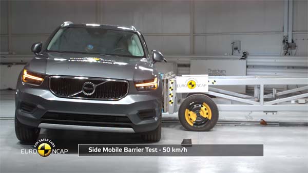 വില കുറഞ്ഞാലും സുരക്ഷയില്‍ വിട്ടുവീഴ്ച്ചയില്ല — 5 സ്റ്റാര്‍ പൊന്‍തിളക്കത്തില്‍ വോള്‍വോ XC40