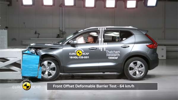 വില കുറഞ്ഞാലും സുരക്ഷയില്‍ വിട്ടുവീഴ്ച്ചയില്ല — 5 സ്റ്റാര്‍ പൊന്‍തിളക്കത്തില്‍ വോള്‍വോ XC40