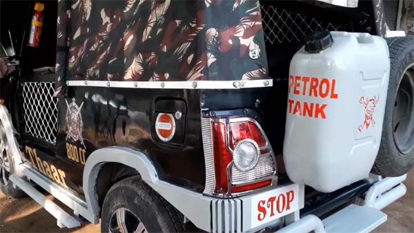 മഹീന്ദ്ര ഥാറാവാന്‍ ശ്രമിച്ച മാരുതി 800 — വീഡിയോ