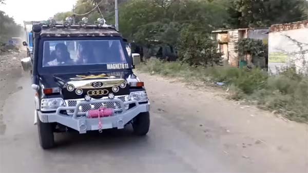 മഹീന്ദ്ര ഥാറാവാന്‍ ശ്രമിച്ച മാരുതി 800 — വീഡിയോ