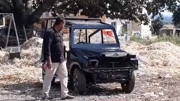 മഹീന്ദ്ര ഥാറാവാന്‍ ശ്രമിച്ച മാരുതി 800 — വീഡിയോ