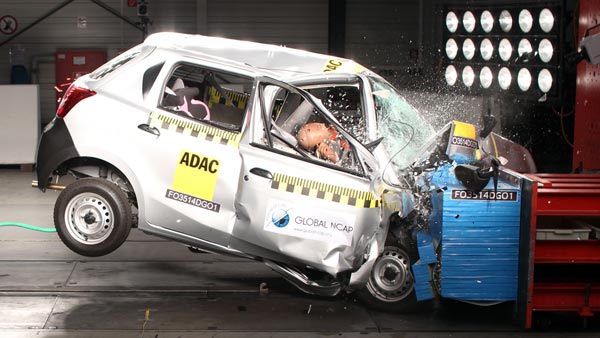 ക്രാഷ് ടെസ്റ്റില്‍ തവിടുപൊടിയായ ഇന്ത്യന്‍ കാറുകള്‍