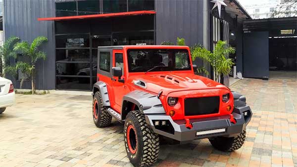 മഹീന്ദ്ര ഥാർ മുഖം മിനുക്കിയപ്പോൾ 