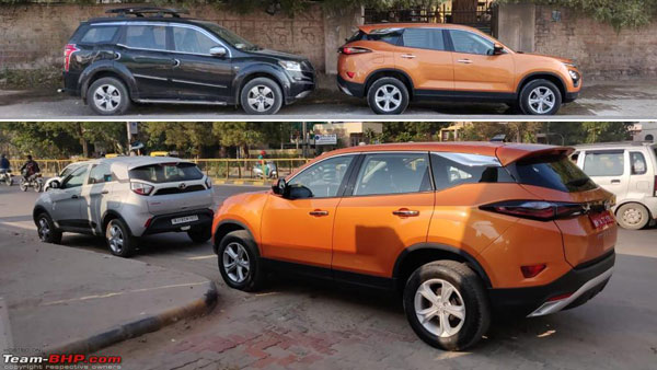 ടാറ്റ ഹാരിയറിന്റെ വലുപ്പം വിളിച്ചുപറഞ്ഞ് പുതിയ ചിത്രങ്ങള്‍