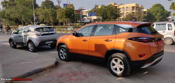 ടാറ്റ ഹാരിയറിന്റെ വലുപ്പം വിളിച്ചുപറഞ്ഞ് പുതിയ ചിത്രങ്ങള്‍