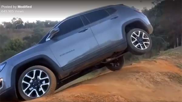 ജീപ്പ് കോമ്പസ് ഓഫ്‌റോഡിംഗിന് ഇറങ്ങിയപ്പോള്‍