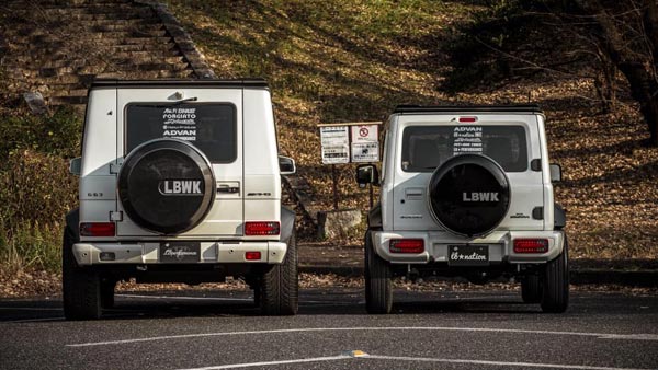 സുസുക്കി ജിമ്‌നിക്കും കഴിയും മെര്‍സിഡീസ് ജി-ക്ലാസാവാന്‍