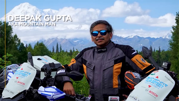 അന്റാര്‍ട്ടിക്കയിലെത്തിയ ആദ്യ ഇന്ത്യന്‍ ബൈക്ക്, പുതുചരിത്രം കുറിച്ച് ബജാജ് ഡോമിനാര്‍