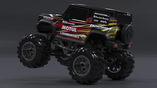 മോണ്‍സ്റ്റര്‍ ട്രക്കായി സുസുക്കി ജിമ്‌നി മാറുമ്പോള്‍