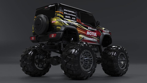 മോണ്‍സ്റ്റര്‍ ട്രക്കായി സുസുക്കി ജിമ്‌നി മാറുമ്പോള്‍