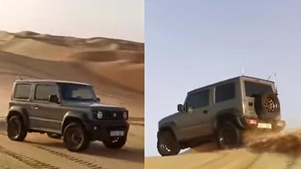 സാഹസിക പ്രിയനായി സുസുക്കി ജിമ്‌നി — വീഡിയോ