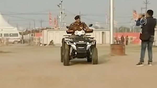 കുംഭമേളയില്‍ പൊലീസിന് കൂട്ടായി എടിവികള്‍