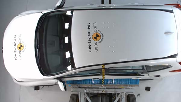 ക്രാഷ് ടെസ്റ്റില്‍ അഞ്ചില്‍ അഞ്ചും കുറിച്ച് ഹോണ്ട CR-V