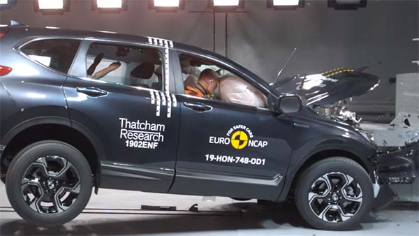 ക്രാഷ് ടെസ്റ്റില്‍ അഞ്ചില്‍ അഞ്ചും കുറിച്ച് ഹോണ്ട CR-V