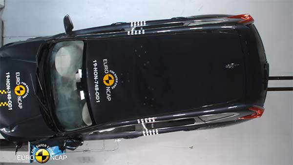 ക്രാഷ് ടെസ്റ്റില്‍ അഞ്ചില്‍ അഞ്ചും കുറിച്ച് ഹോണ്ട CR-V