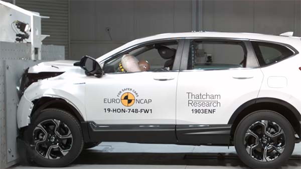 ക്രാഷ് ടെസ്റ്റില്‍ അഞ്ചില്‍ അഞ്ചും കുറിച്ച് ഹോണ്ട CR-V